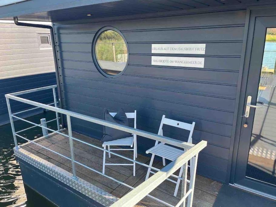 Hausboot Fritz Im Wangermeer Schillig Exteriér fotografie
